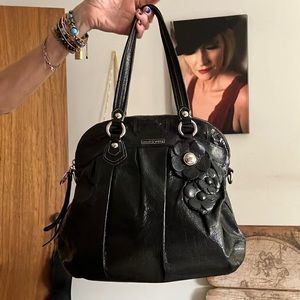 Coach Poppy Black Patent Leather Bag~ does not have CB straps ~ Adorable ~ EUC